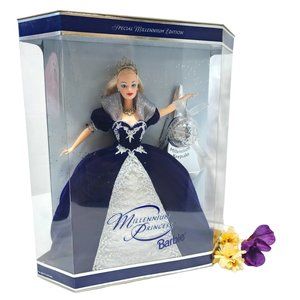 Special Millennium Princess Barbie, Mattel 24154, Glitter Background
